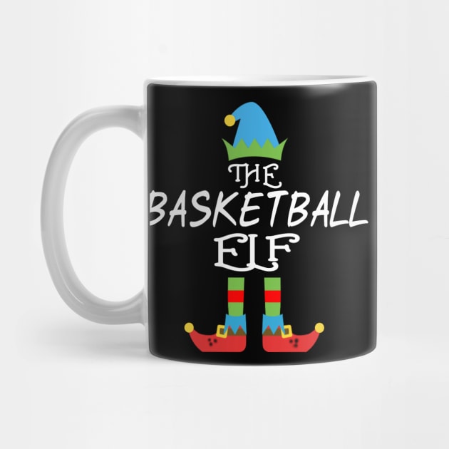 The Basketball Elf Matching Family Group Christmas Party SANTA by CareTees